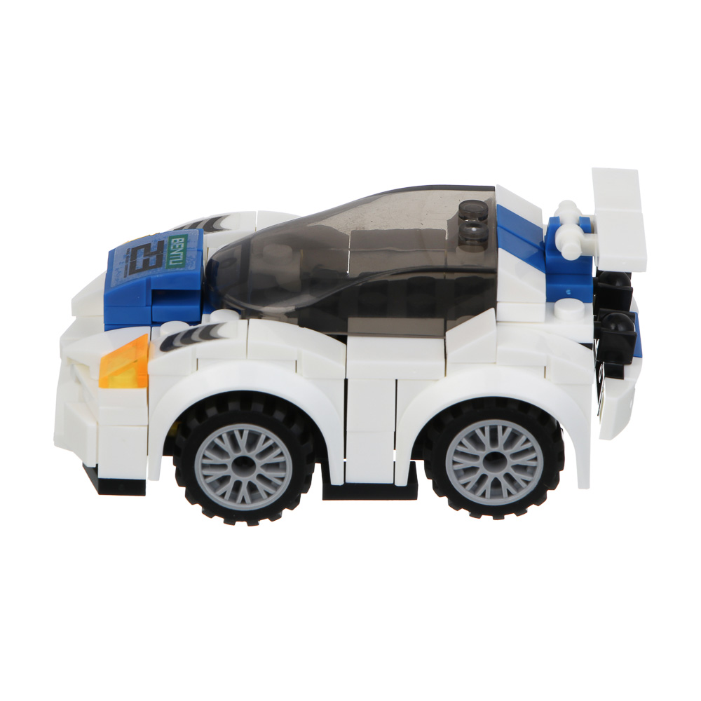 ИГРОЛЕНД Конструктор "Гоночные машинки-2", 117-123 дет., 21х4,3х15,5 см, ABS, 4 вида - #6