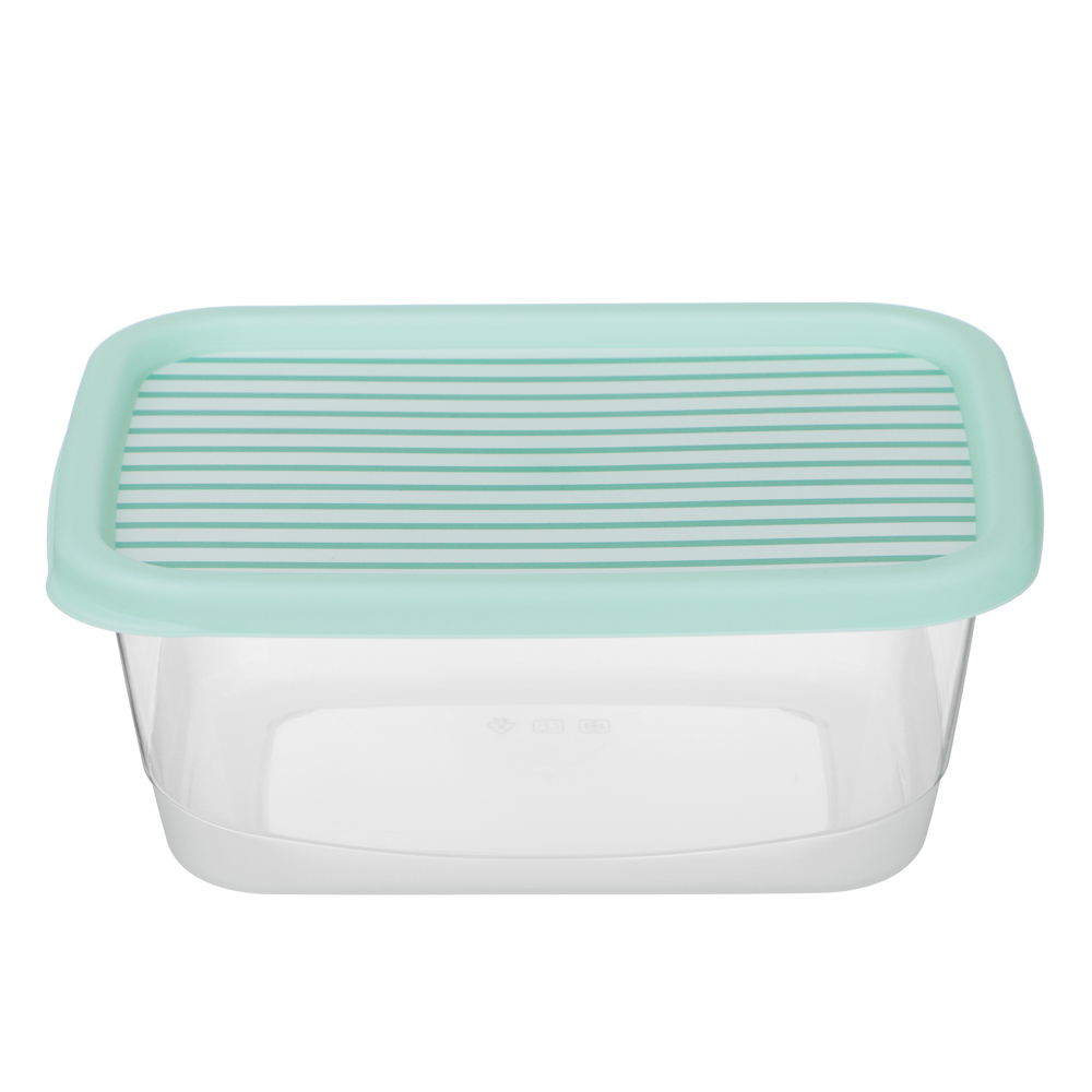 Черри Контейнер для продуктов прямоугольный 0,85л, пластик, 2 цвета - #4