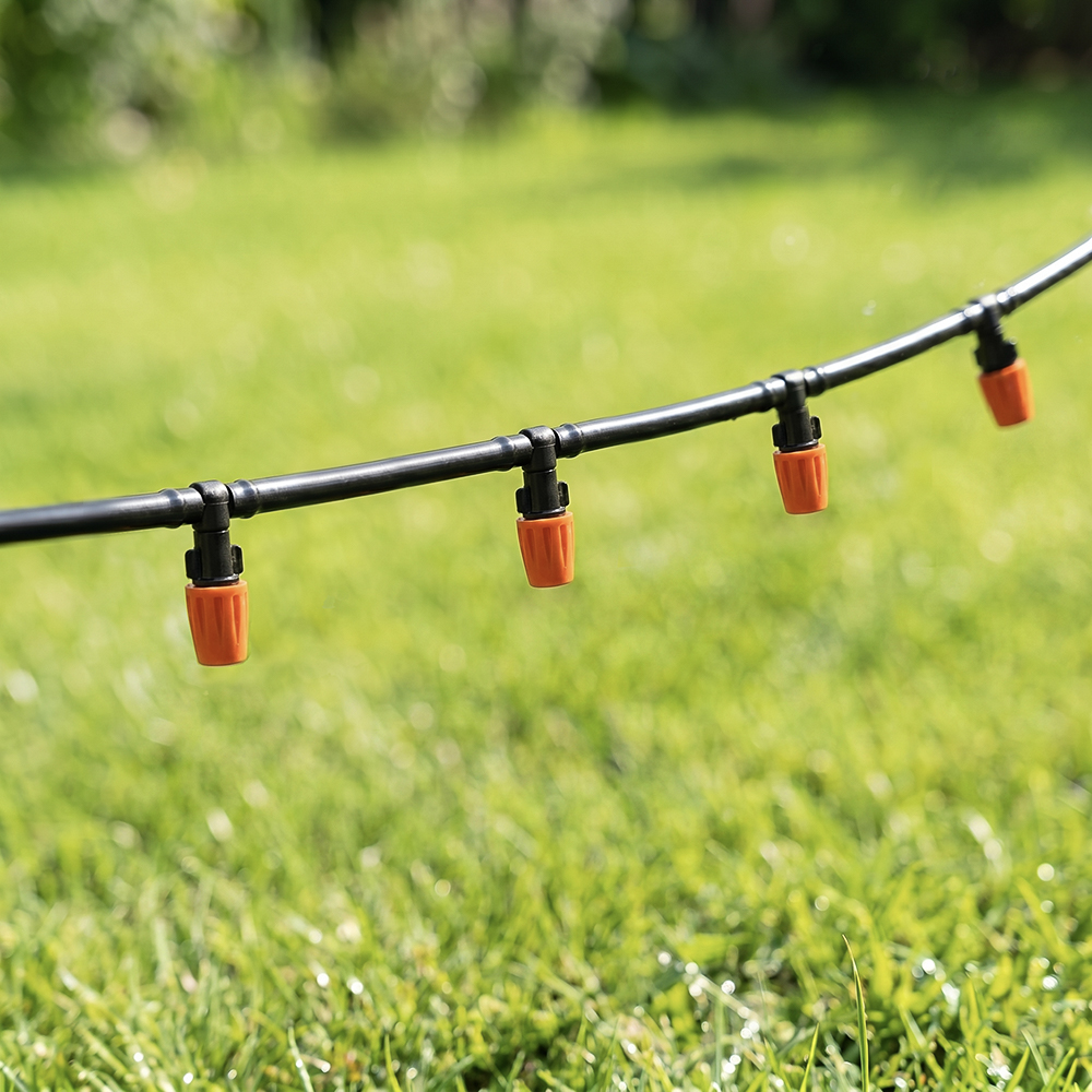 INBLOOM Система распыления туман (шланг-10м, распылитель 10шт., коннектор 1шт., штуцер 1шт.), ПВХ - #11