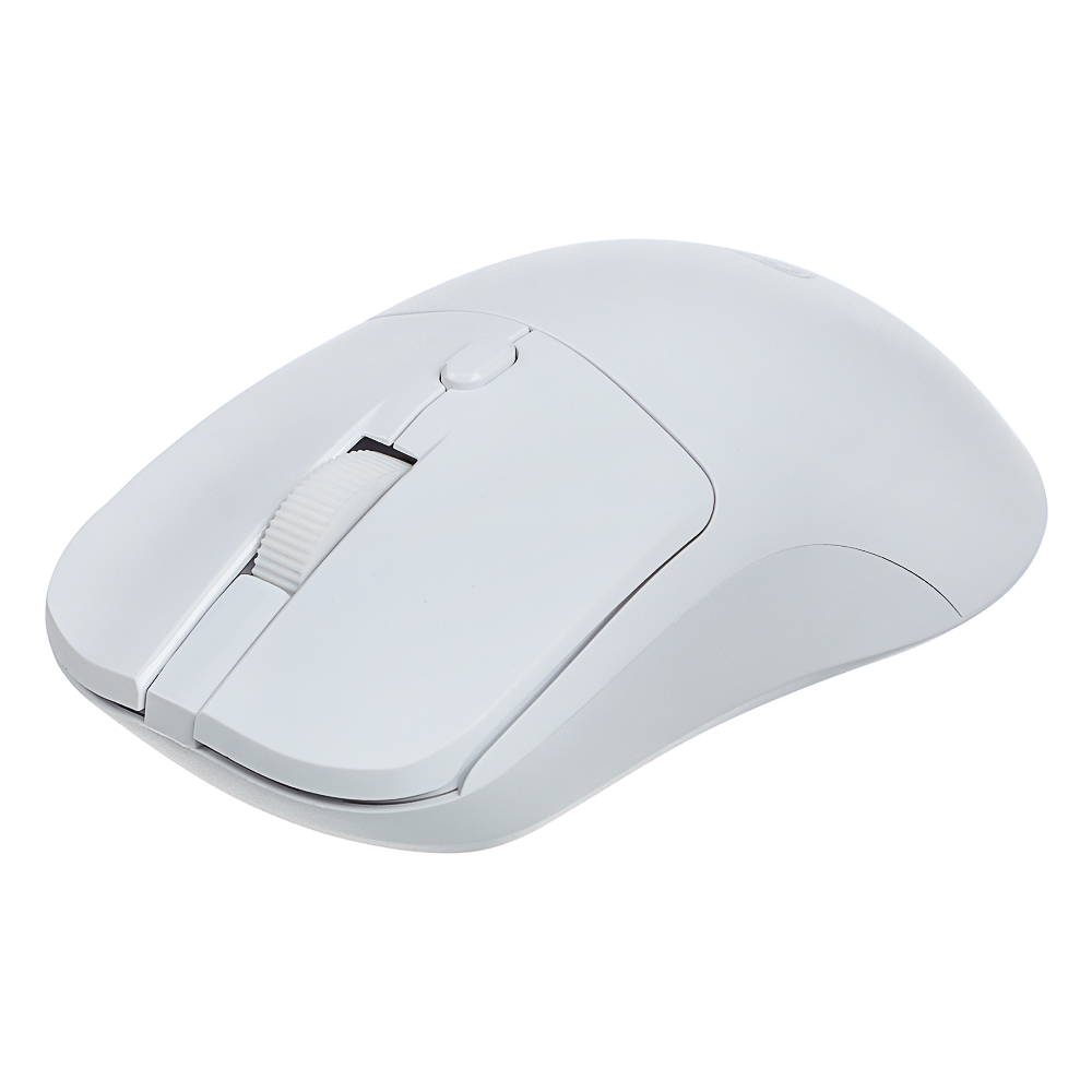 Компьютерная мышь беспроводная BY Office 2.4GHz,4D, тихий клик,800-1600DPI,SoftTouch,2xAАA,белый - #5