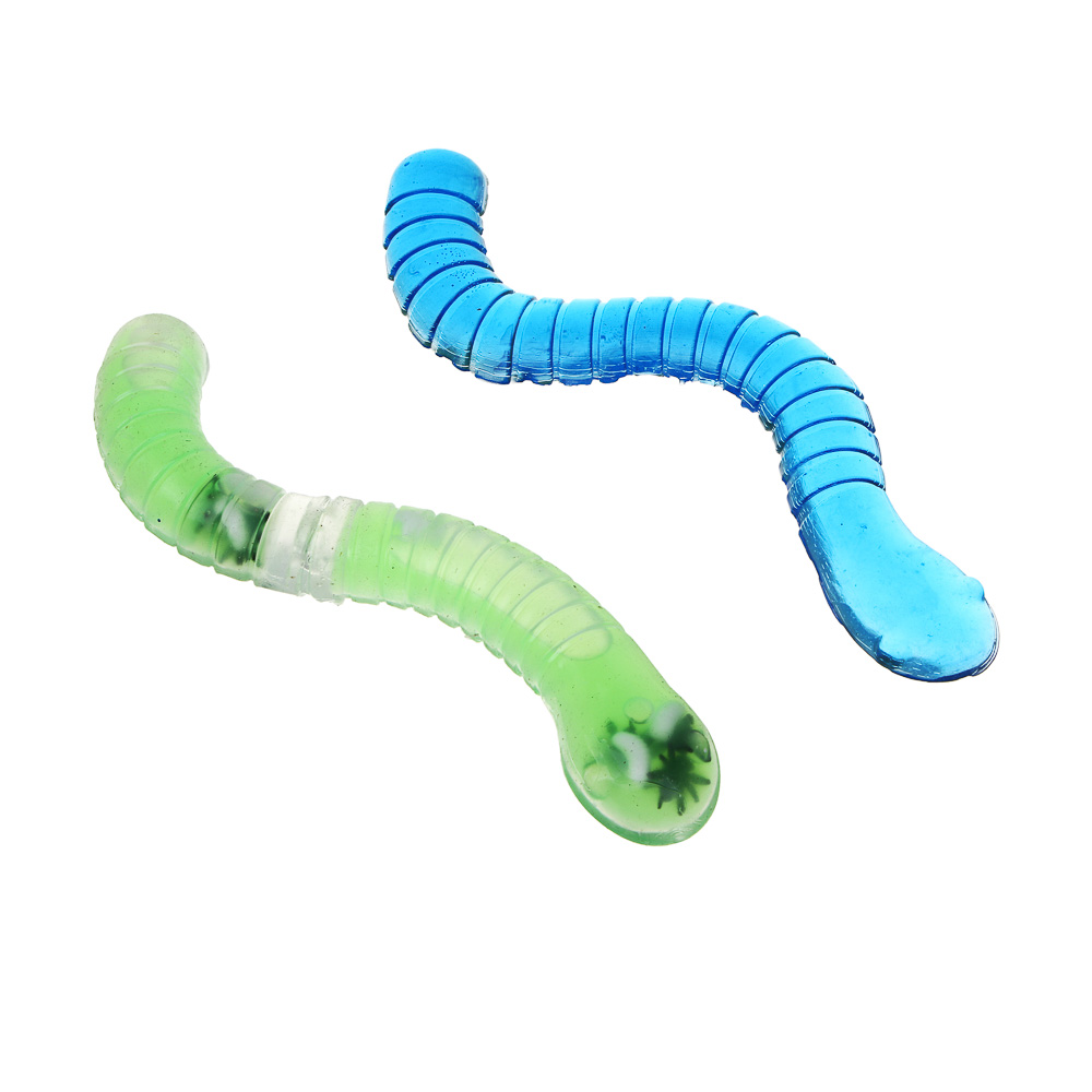 ИГРОЛЕНД Игрушка антистресс «Червяк», TPR, 32,5х10 см, 4 вида - #2