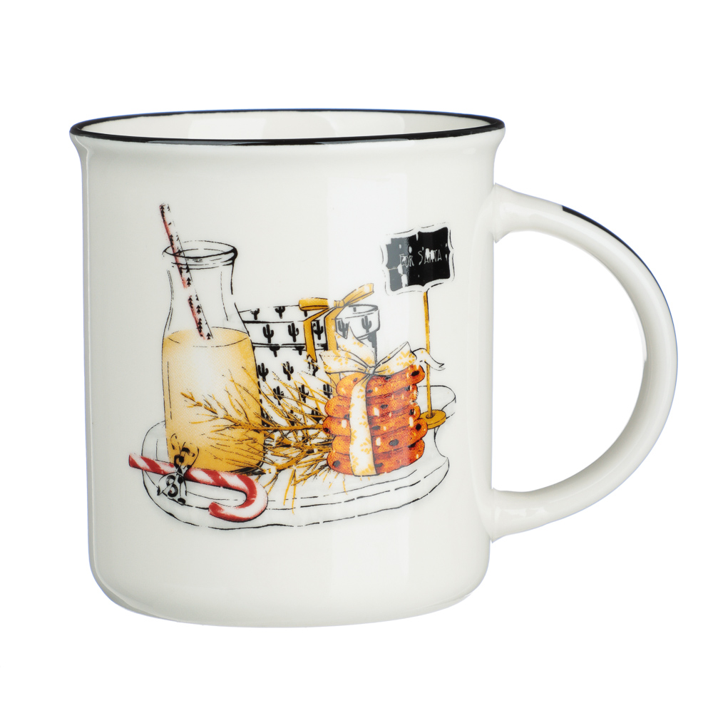 MILLIMI Кружка Микс, 310мл, фарфор, 4 дизайна - #3