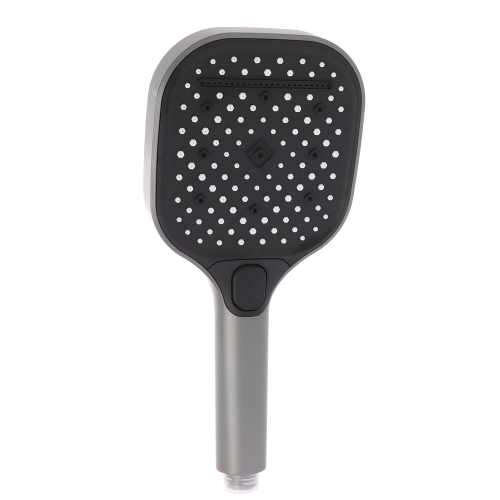 RAIN Лейка для душа, 3 режима, 120х125мм, серебристо-серый - #2