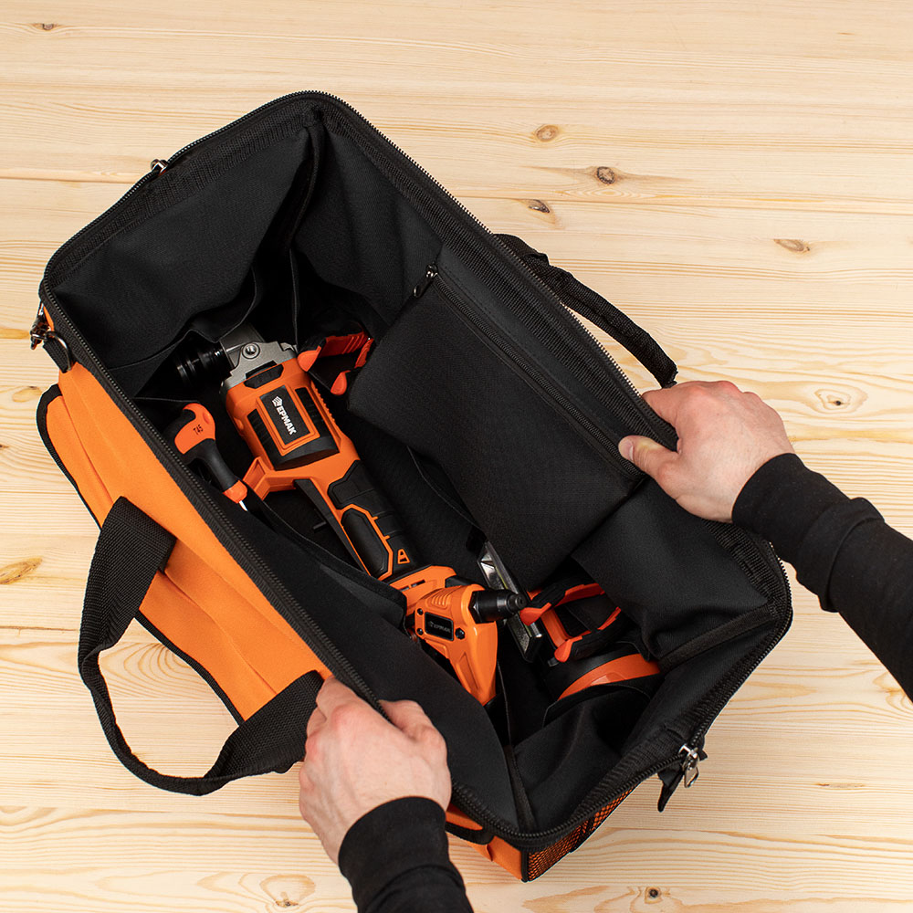 ЕРМАК Сумка для инструмента, 17 карманов, 52х26х32см - #13