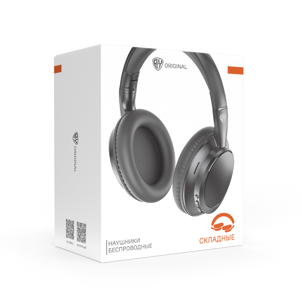 FORZA Наушники беспроводные полноразмерные AirBeats, 200мАч, BT5.4, чёрный - #1