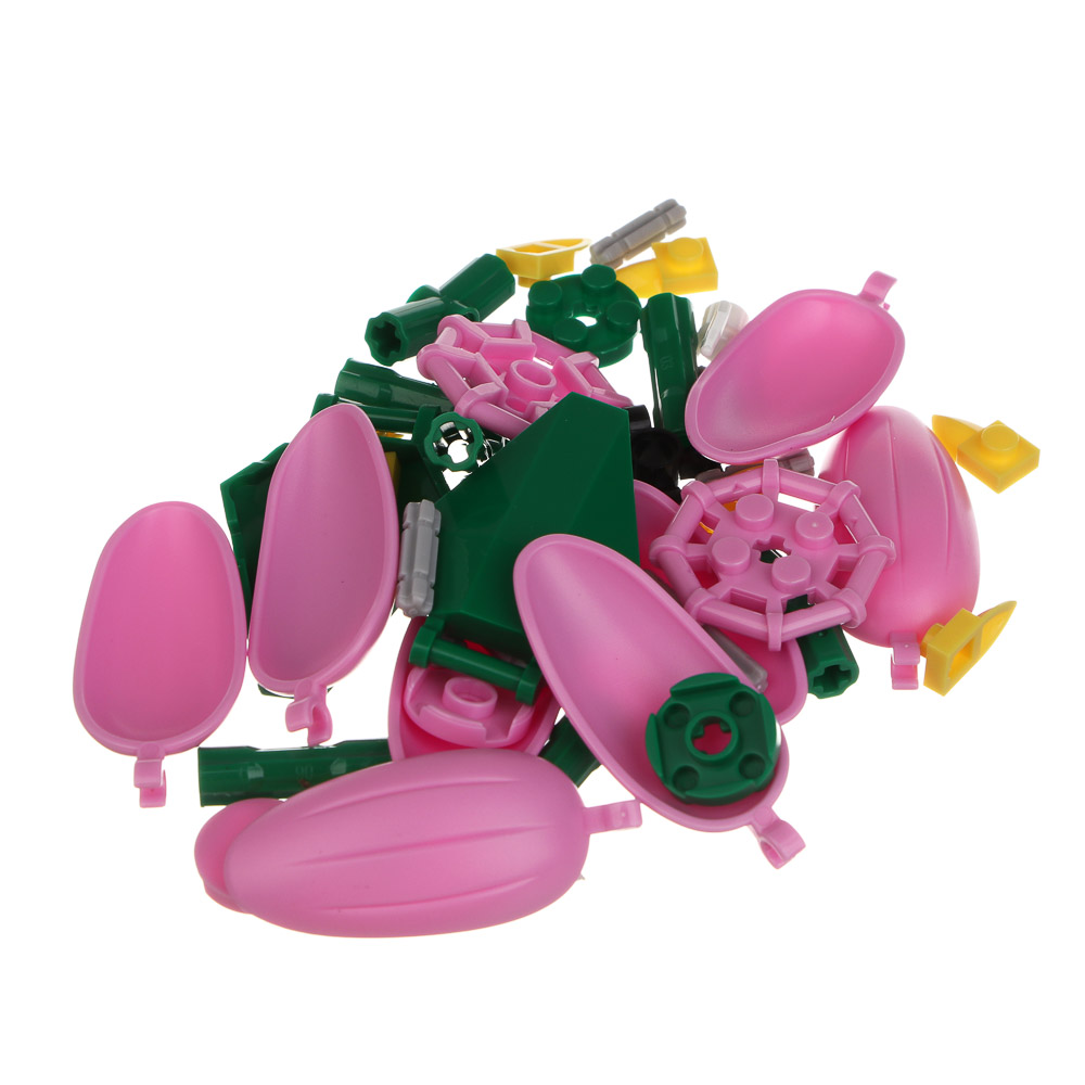 Конструктор в виде цветка, 38-68 дет., ABS, 8х3,5х13см, 4 вида - #4