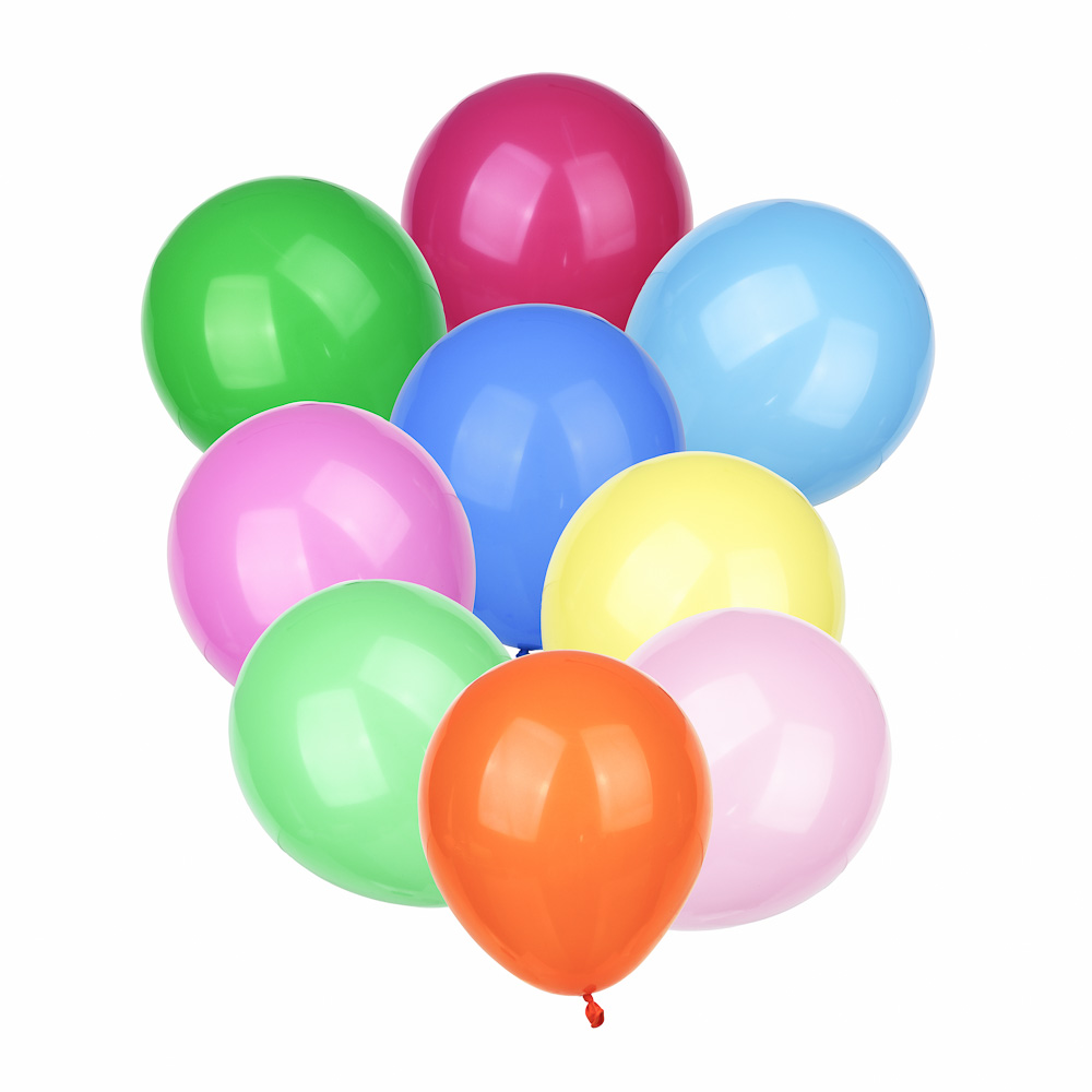 Набор воздушных шаров тм Fntastic 10шт, латекс, 10", микс цветов пастель - #1