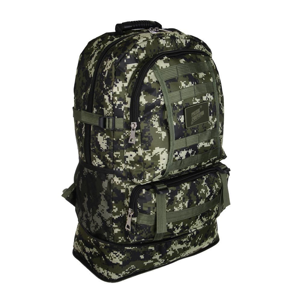 Рюкзак туристический 55 литров тм РУССО ТУРИСТО, 2 цвета, 63х38х18 см, полиэстер - #9