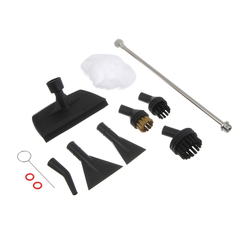 LEBEN Пароочиститель, 1.2л, 2500Вт, 6 режимов, 9 насадок, 220в - #10