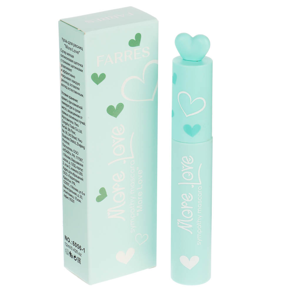 Тушь для ресниц More Love, тм Farres, 12 мл - #1