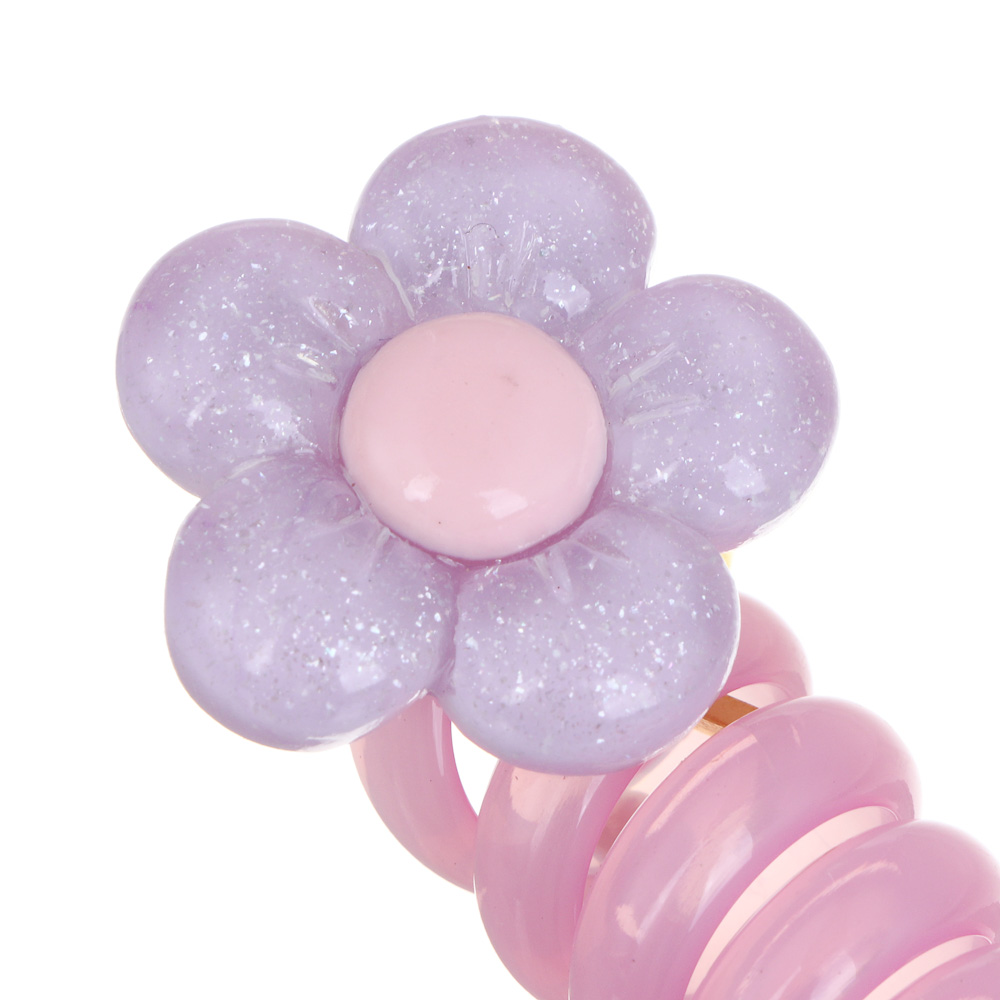 BY Русские супергерои Набор детских заколок-спиралек для волос 2 шт, ТПУ, 7см, 3 сочетания - #3