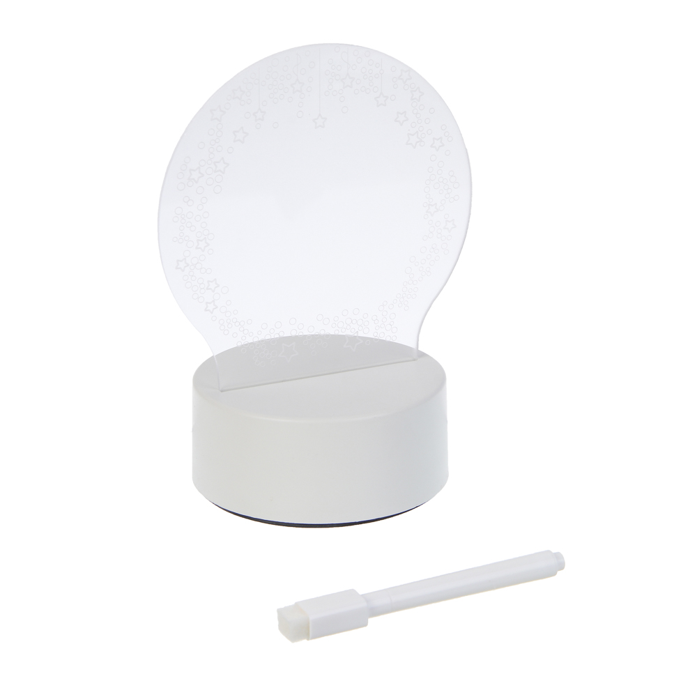 Светильник LED, 13x17x10 см, пластик, USB - #2