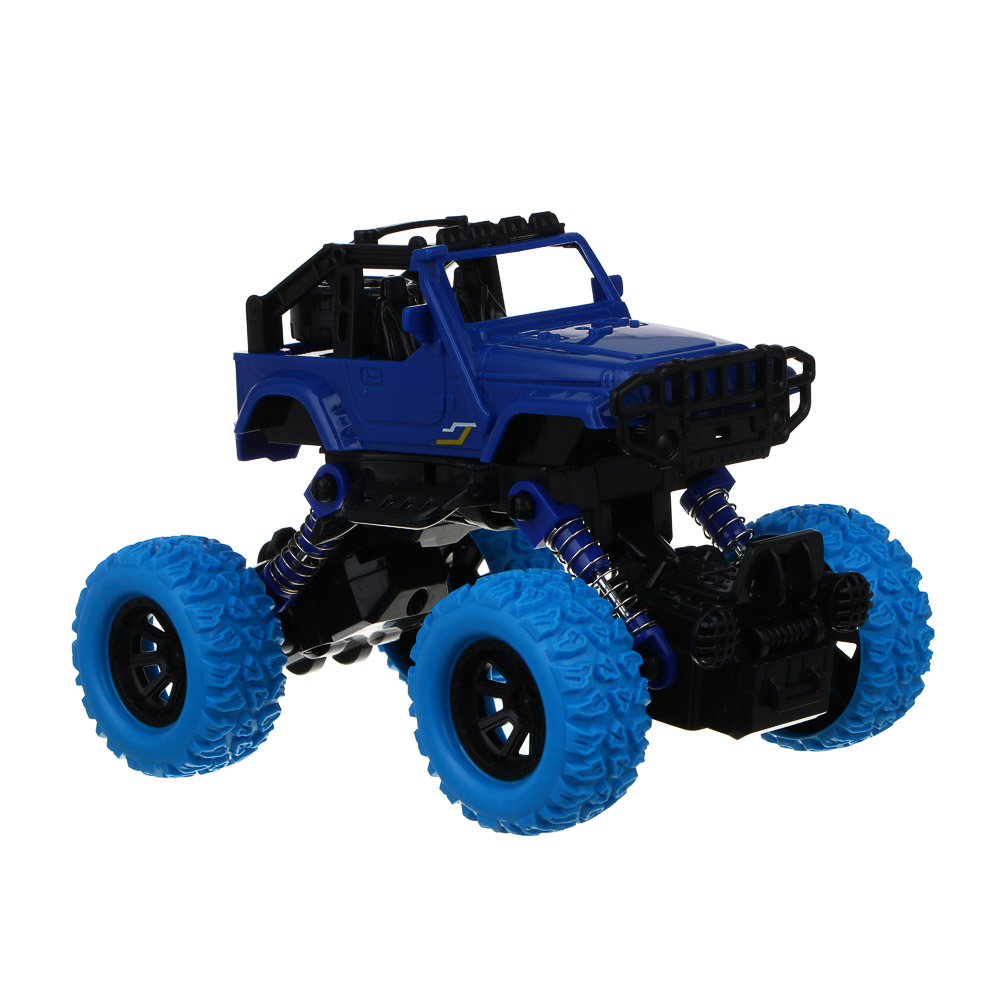 ИГРОЛЕНД Машина "Пустынный багги", инерция, колеса на пружинах, PP, TPR, 14х10х10 см, 4 дизайна - #4