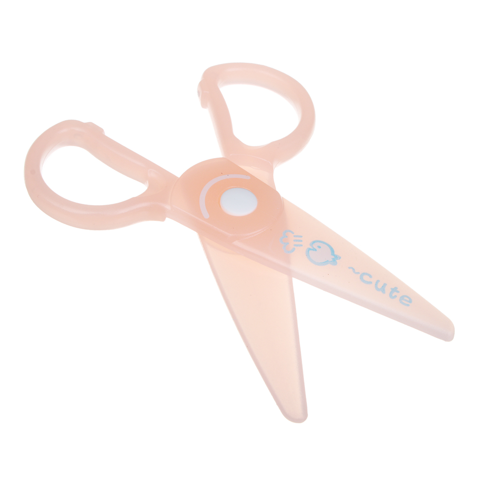 Ножницы, 125 мм, с безопасными пластиковыми лезвиями, пастель 3 цвета, шоу-бокс - #4