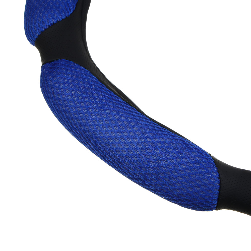 РОКОТ Оплетка на руль, анатомическая, размер М (38 см), черно-синий - #3