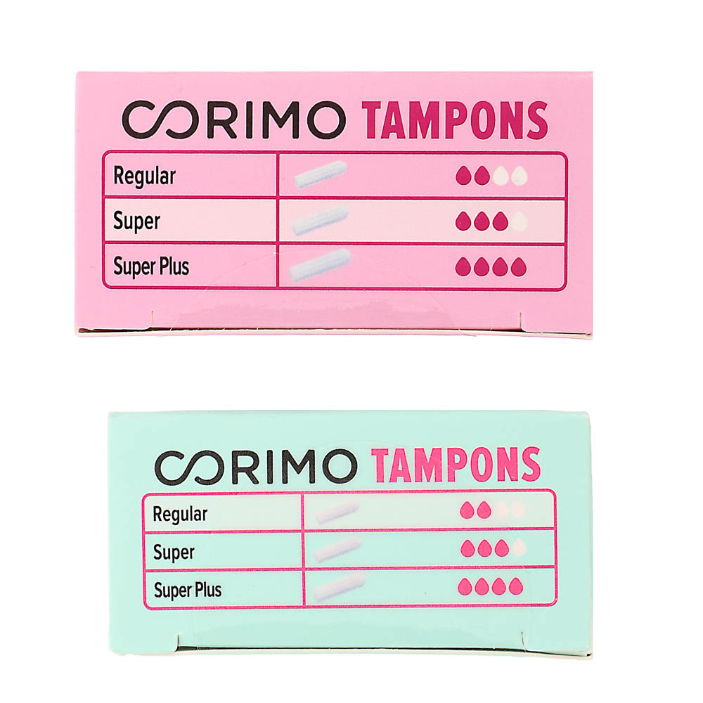 Тампоны женские гигиенические Corimo Super M/Regular S, 8шт - #4