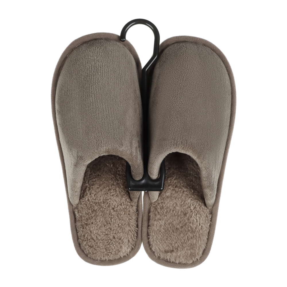 Обувь домашняя, размер 44-45, цвет коричневый, #19 - #3