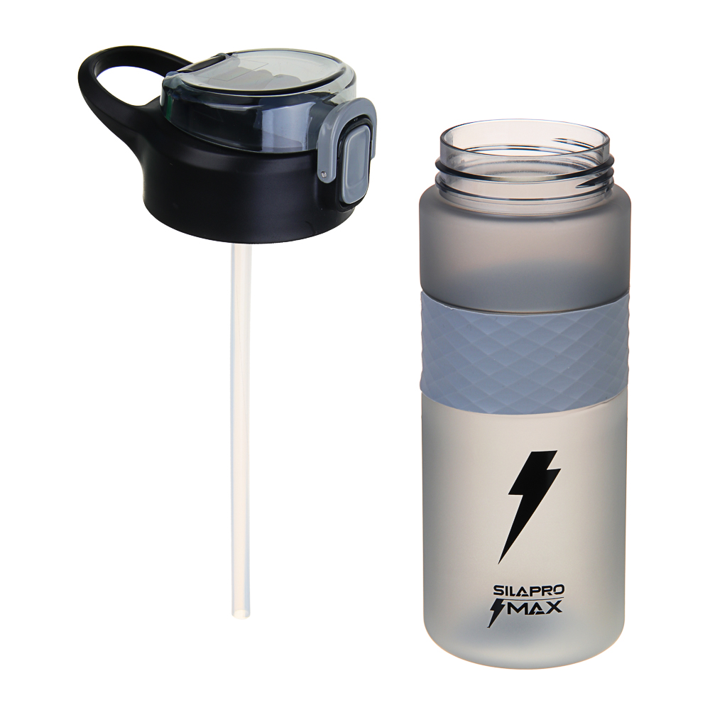 SILAPRO MAX Бутылка спортивная с замком, ULTIMATE GREY, 700мл, PC - #6