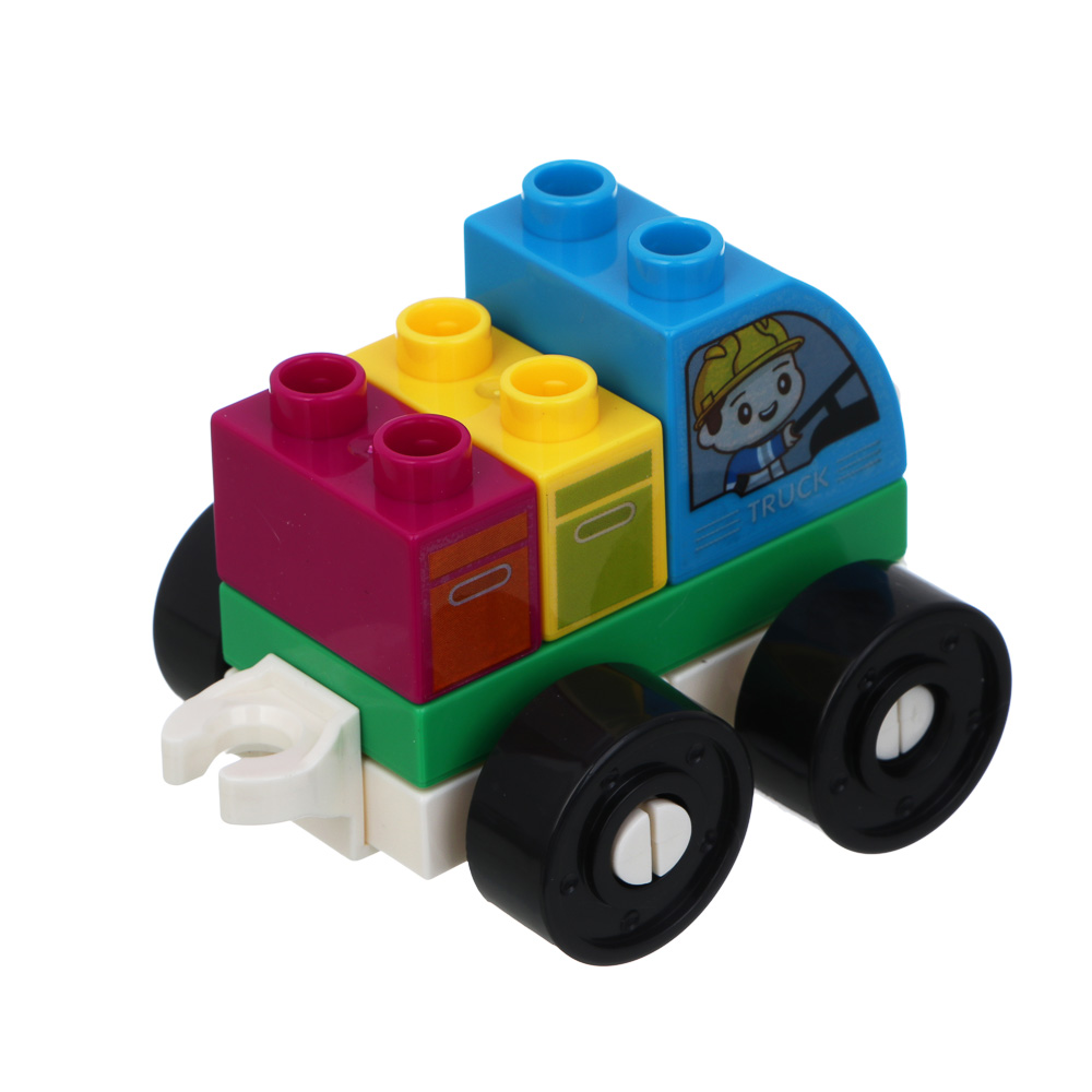 Конструктор развивающий "Транспорт", ABS, 11х6х10см, 6 дизайнов - #10