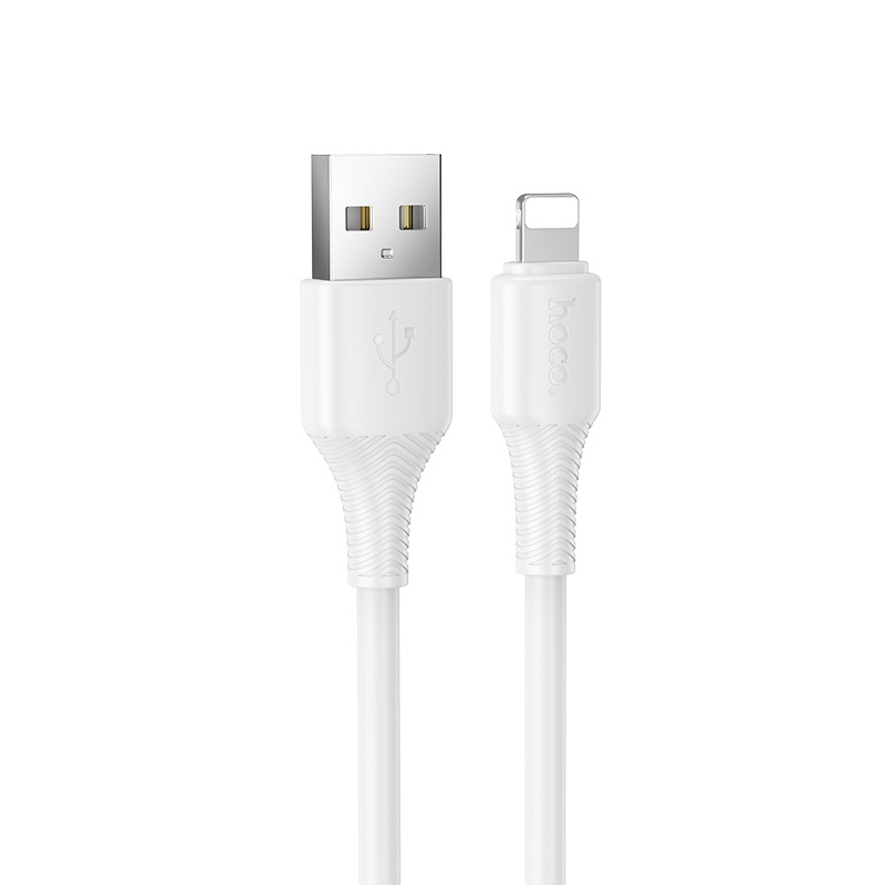 hoco. Кабель для зарядки модель X120, USB-IP 1м, цвет: белый - #1