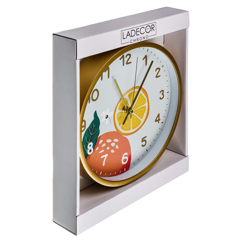 Часы настенные Ladecor Crono, 25 см, 2 дизайна - #5