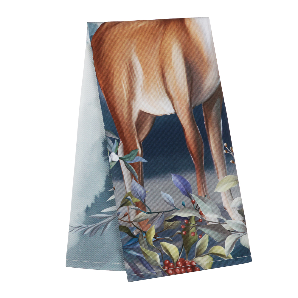 PROVANCE Нордик Полотенце кухонное, 40х60см, 100% хлопок, олень - #2