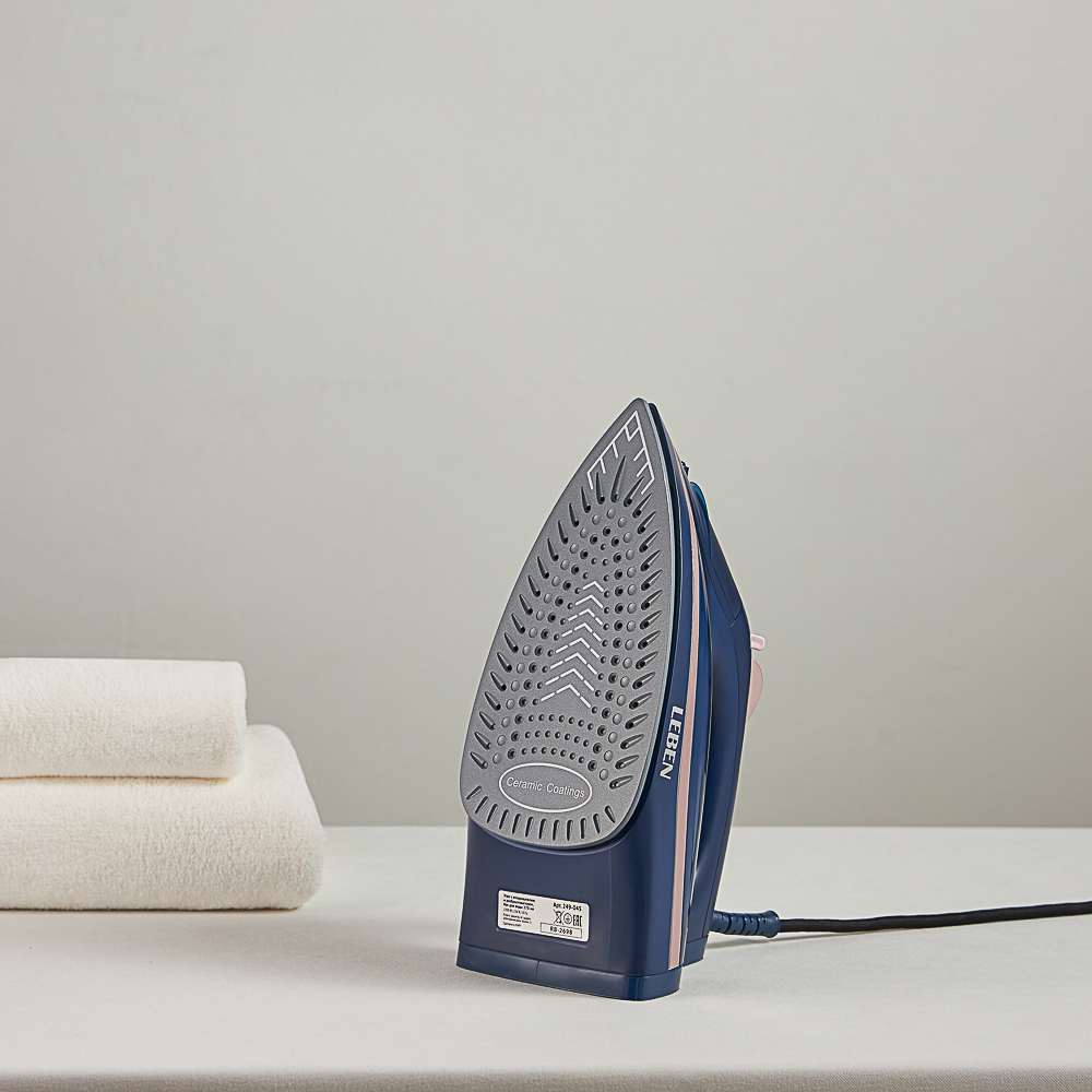 LEBEN Утюг с отпаривателем и разбрызгивателем, 2200Вт, бак для воды 270 мл, кер.подошва, 220-240В - #13