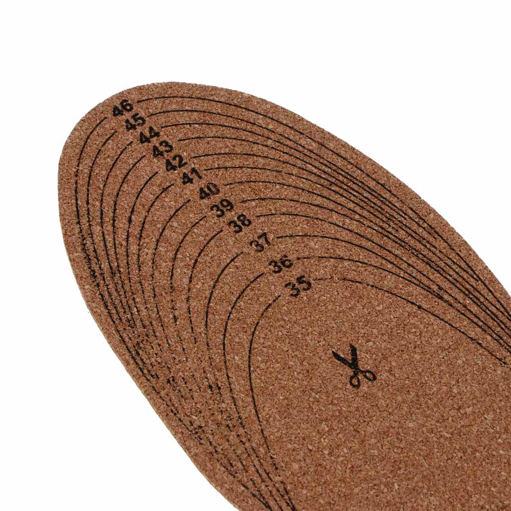 Стельки универсальные тм STREETWISE, полиэстер, натуральная пробка, р. 36-46 - #4