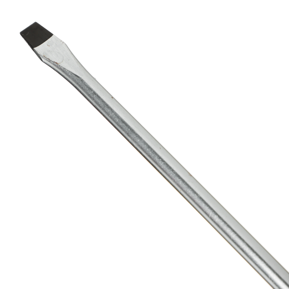 Отвертка ЕРМАК с противоскользящей ручкой SL5х100мм (-), CrV - #4