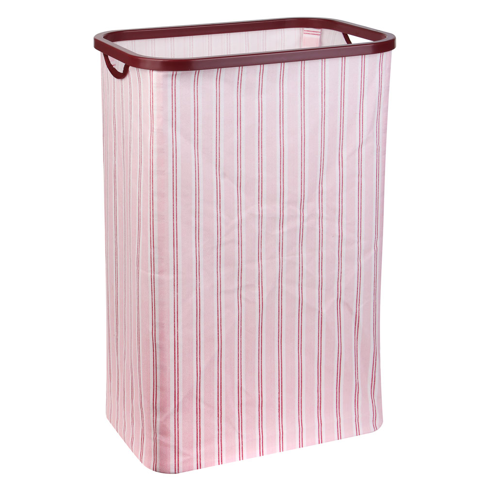 Корзина для белья тм VETTA Черри, 38*26*55 см без крышки, складная - #1
