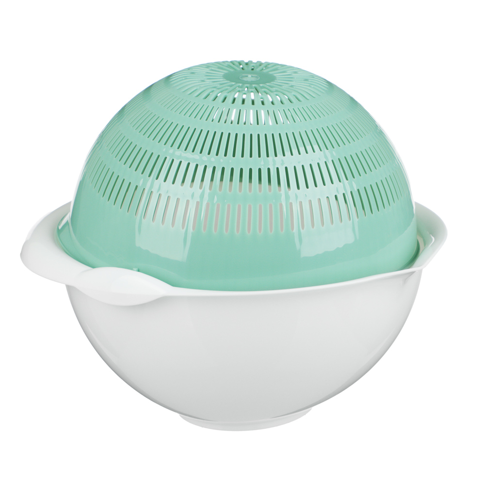 Дуршлаг с миской 2л, пластик - #4