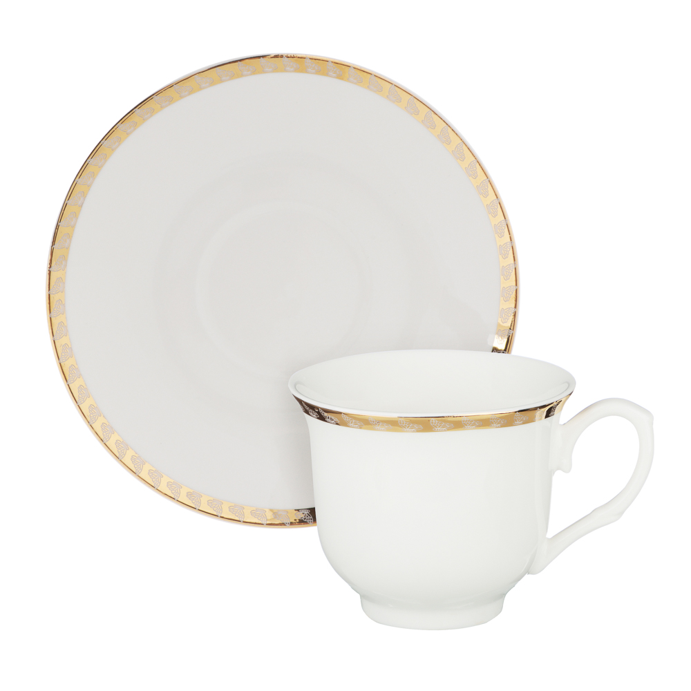MILLIMI Шарм Набор чайный 12 пр., 220мл, 14см, костяной фарфор - #3