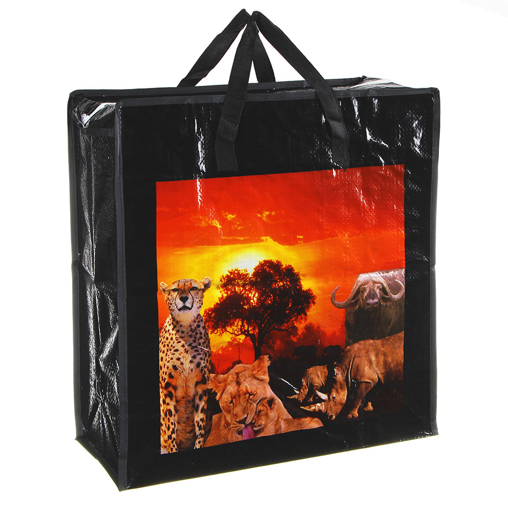 Сумка хозяйственная тм VETTA, 45х50х20см, 45 литров, до 7кг, полипропилен, 4 дизайна - #2