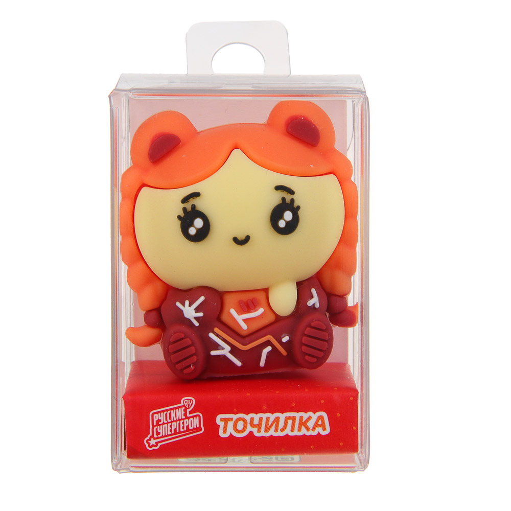 BY Русские Супергерои Точилка фигурная, в форме героя, пластик, металл, 2 дизайна, "Кавай" - #7