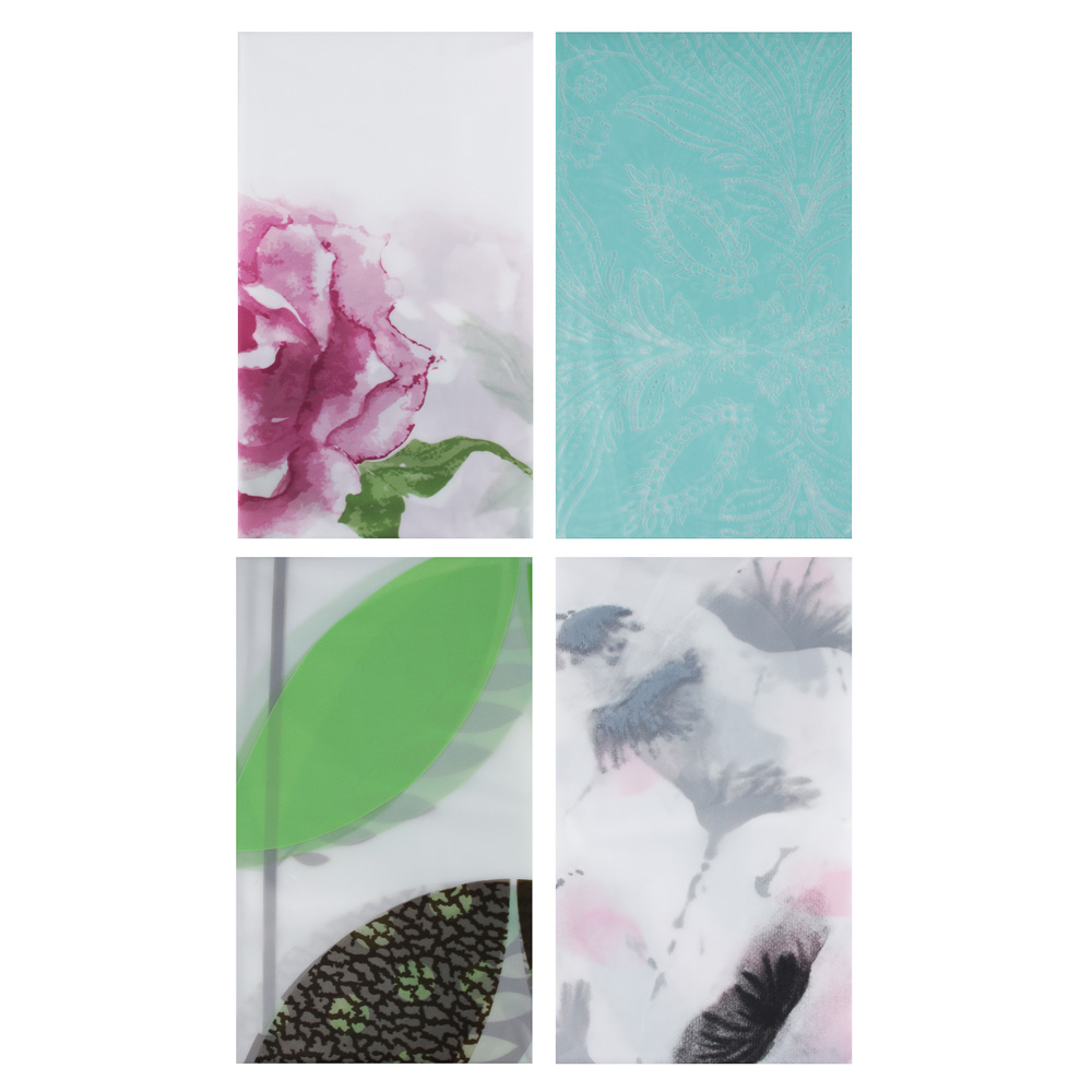 Шторка для ванной Vetta "Цветущий сад" - #7