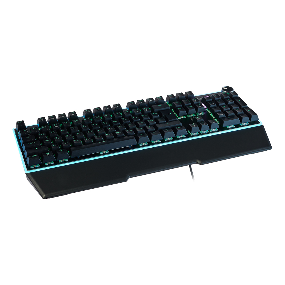 Игровая клавиатура проводная BY Pavez FULL SIZE ISO, мех., 108кл.,Outemu"Brown",RGB,2м,энкодер - #4