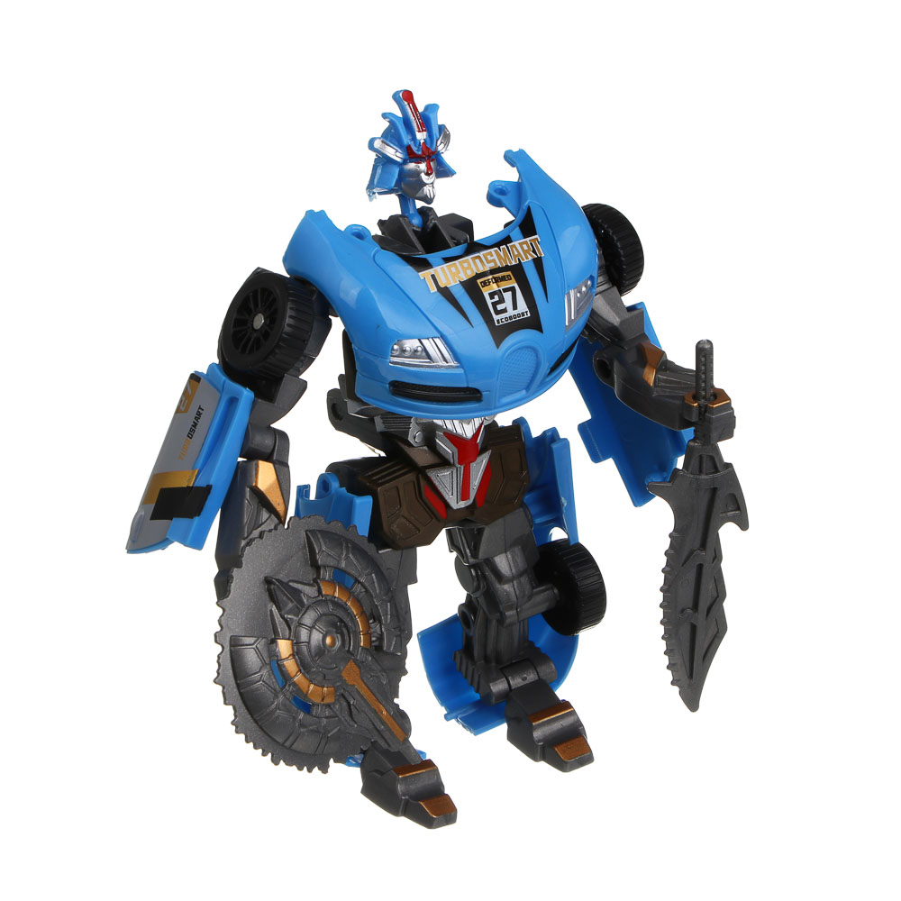 ИГРОЛЕНД Робот трансформирующийся "Спорткар",  PP, 19х19,5х7,5 см, 4 дизайна - #7