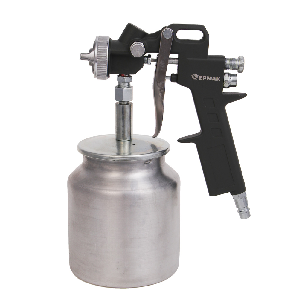 ЕРМАК Краскораспылитель 1000мл, с нижним бачком, 162C - #1