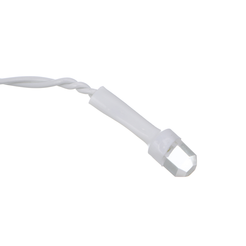 СНОУ БУМ Гирлянда эл. бахрома 2.5x0.3х0.5x0.7м, 80LED, шампань, пост. свеч, ПВХ белый, коннект, 220В - #3