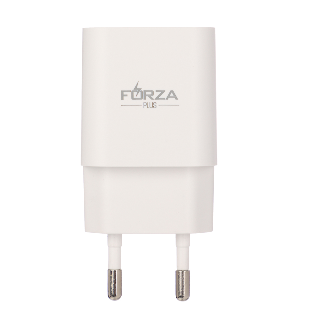 FORZA Сетевое зарядное устройство USB-A, 10 Вт, белый - #1