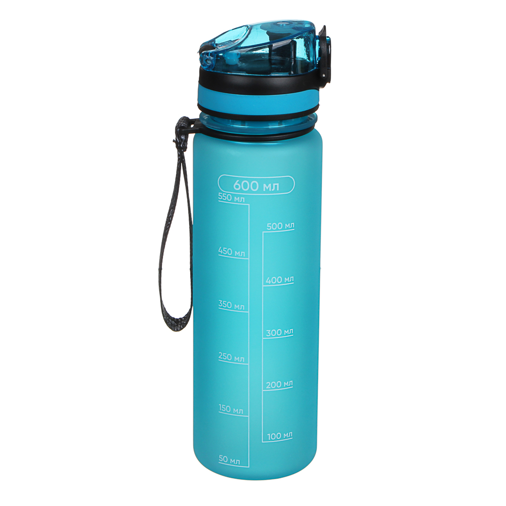 Бутылка спортивная для воды SilaPro, с поильником, 600 мл - #3