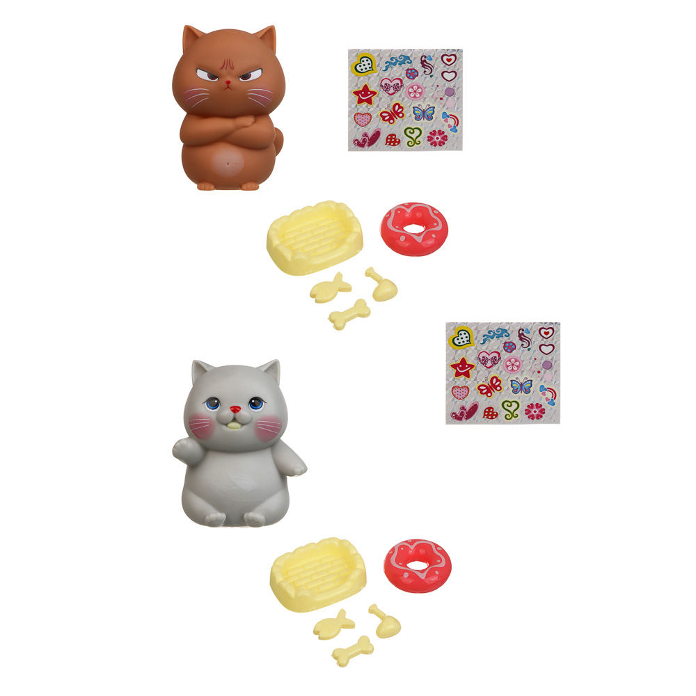 Питомец Кот и вкусняшки, PVC, ABS, тм ИГРОЛЕНД - #2