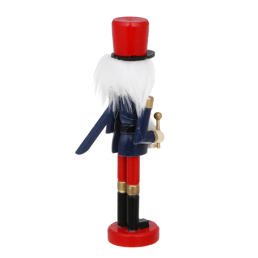 СНОУ БУМ Фигура декоративная "Щелкунчик" 15x4 см дерево, 3 дизайна - #7