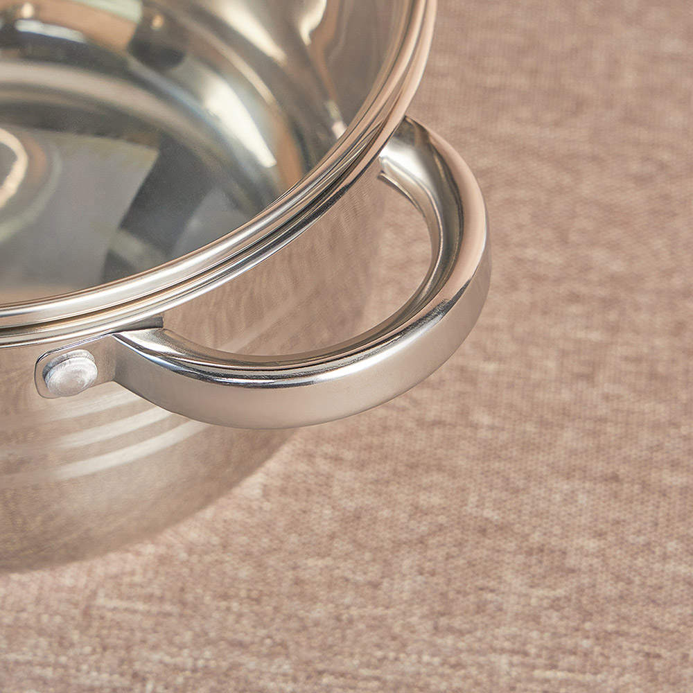 VETTA Фултон Кастрюля 20х11,5см, 2,9л, со стекл. крышкой, индукция - #9