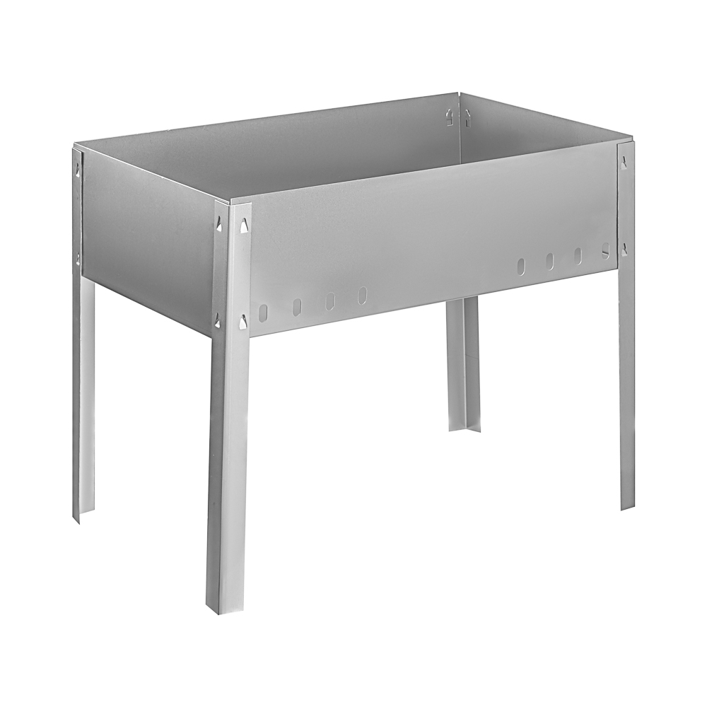 Мангал разборный в коробке тм GRILLBOOM, 500х500х300 мм, толщина стали 1,0мм - #1