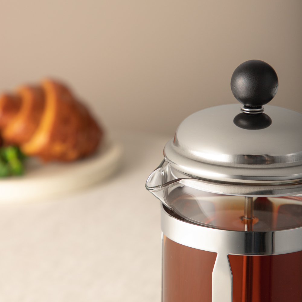 SATOSHI Бордо Френч-пресс 1,0л, жаропрочное стекло - #9