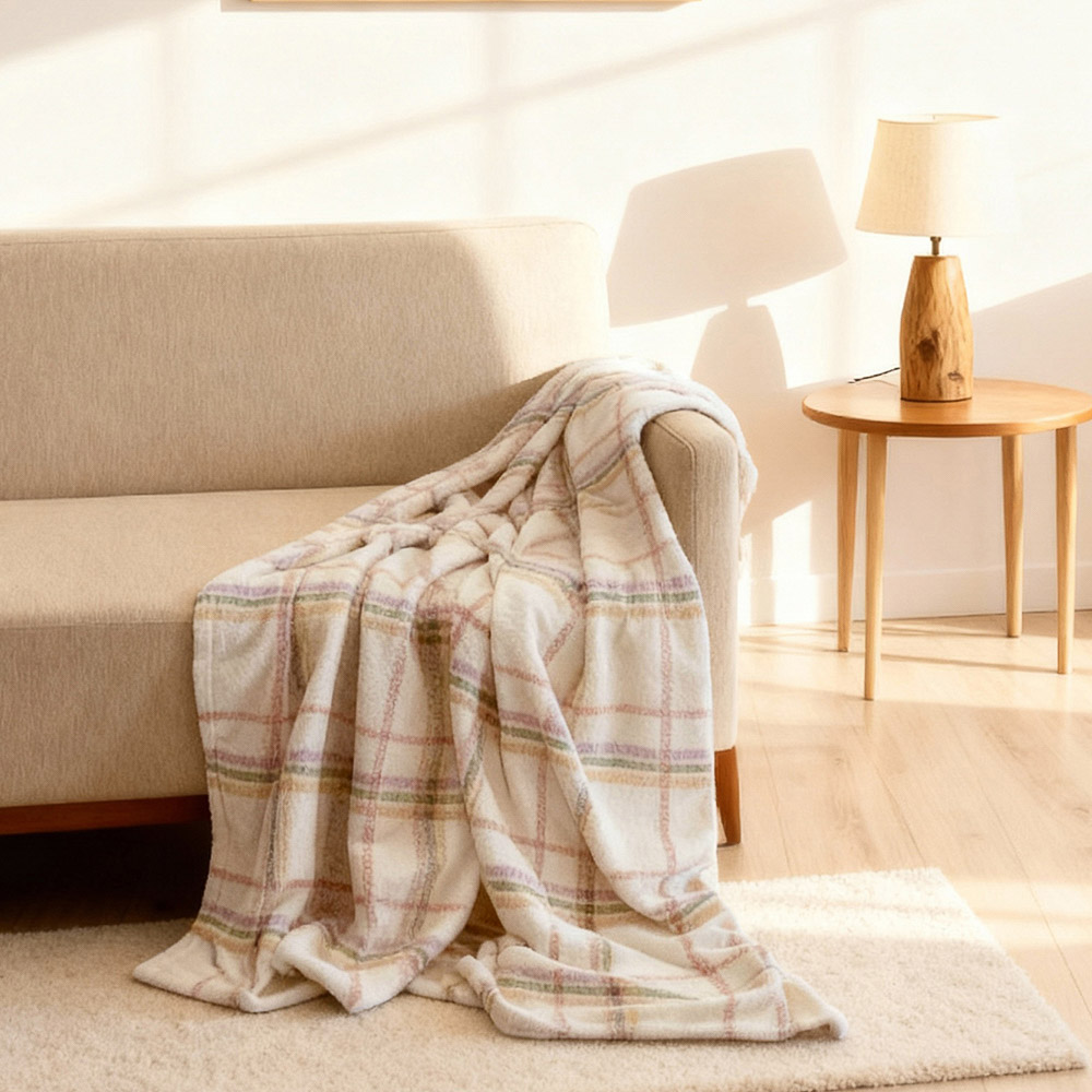 PROVANCE Ботаника Плед клетка 195х150см, 100% полиэстер, 2 дизайна - #8