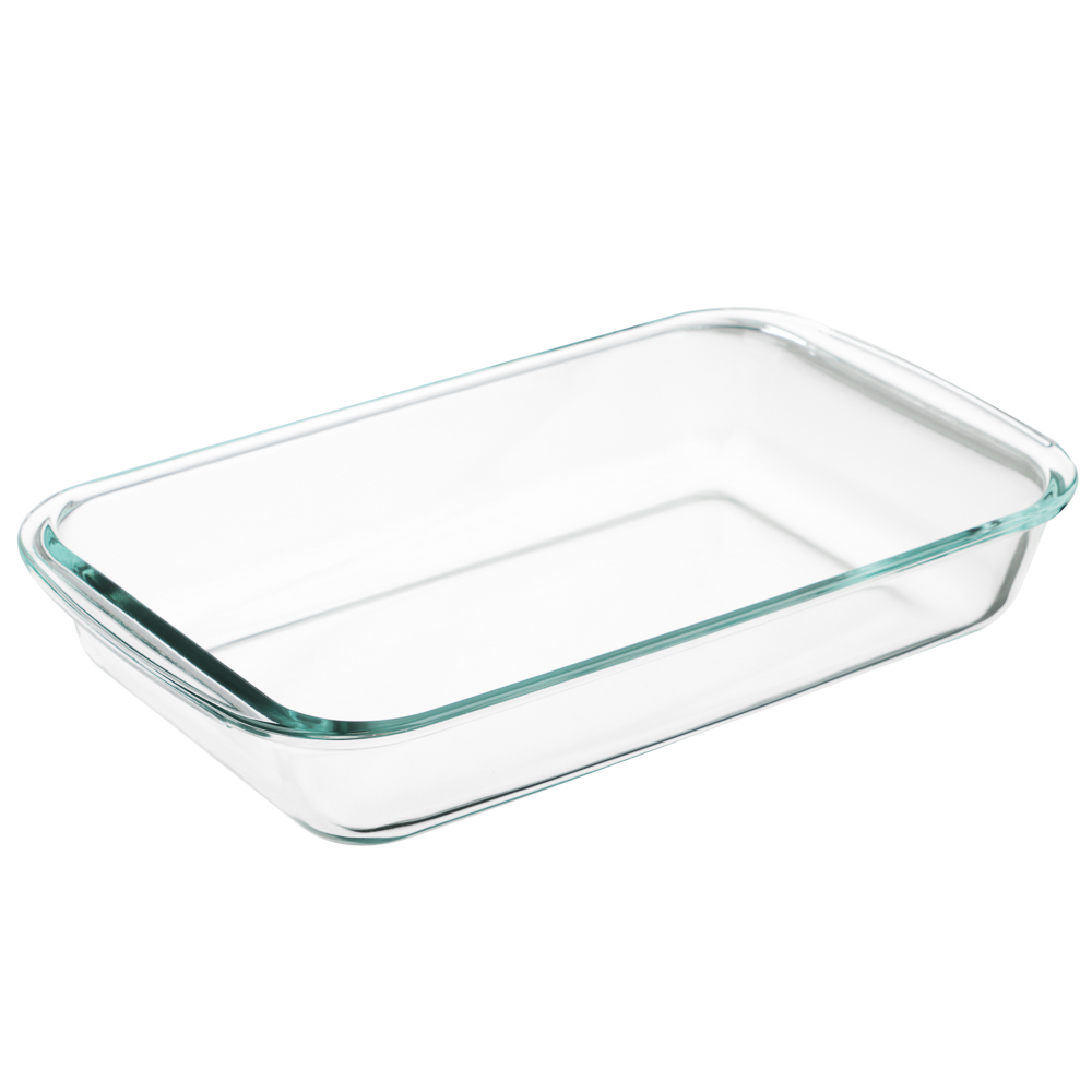 SATOSHI Форма для запекания жаропроч. прямоугольная, с ручками, стекло, 29,5х17,4х5см, 1,6л, GB-1600 - #1