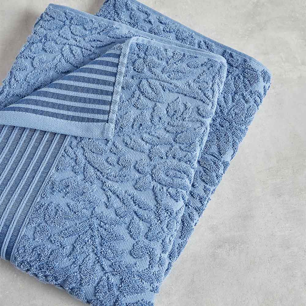 PROVANCE Нэви Полотенце махровое, 100% хлопок, 50х90см, 500гр/м, синий - #3