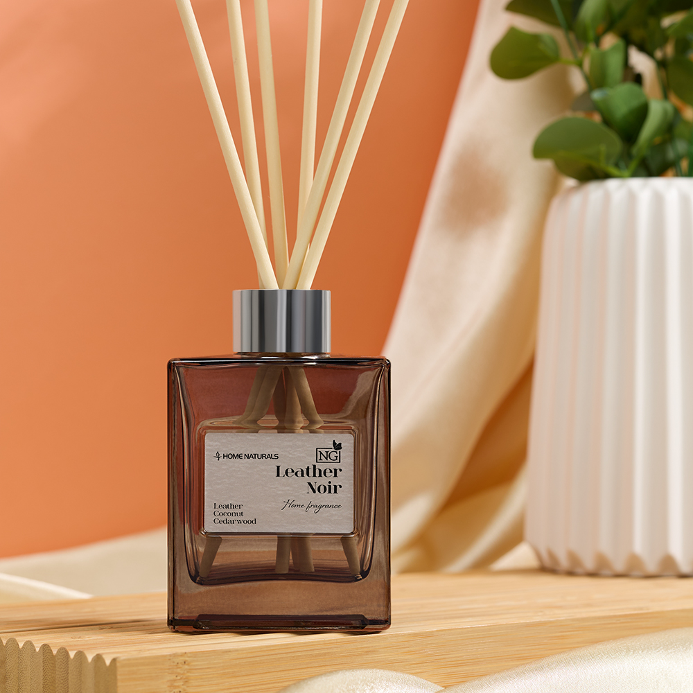 NEW GALAXY Диффузор Home Naturals 100 мл., Leather Noir - #9